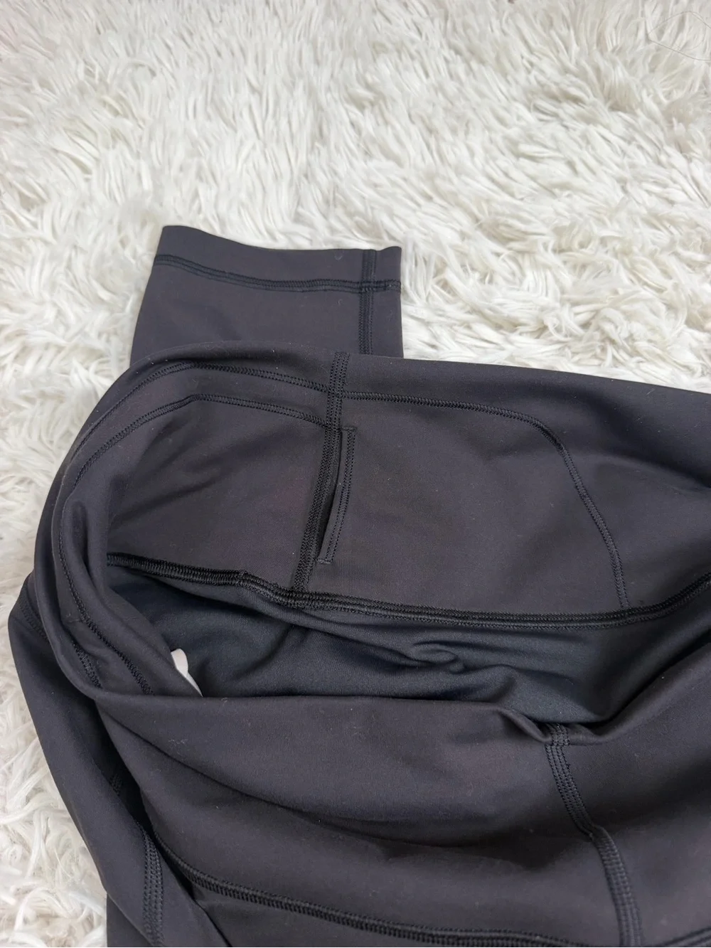 Lululemon Wunder Train High-Rise Black Tight Leggings 25